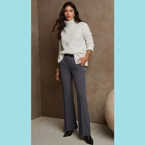 Banana Republic Blue/Grey Sculpted Bootcut Pants